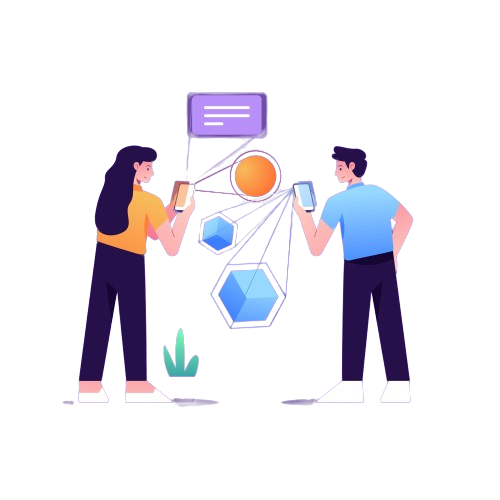 A pattern of S characters arranged in a triangular formation